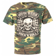 T-Shirt "Niet veur mietjes" camouflage