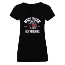 Dames T-Shirt "Rock 'n Roll Chick"